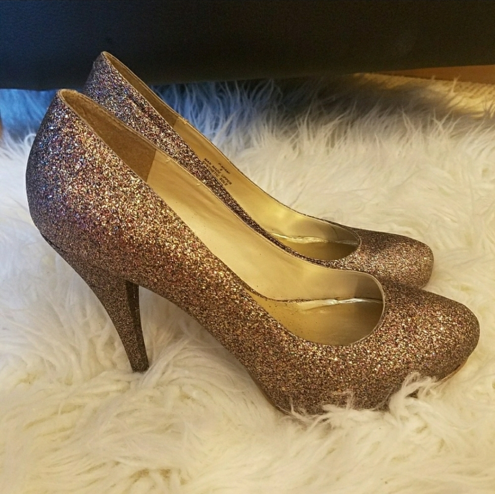 🌈 STEVE MADDEN Sparkle pump heal